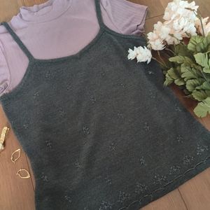 Vintage knit tank